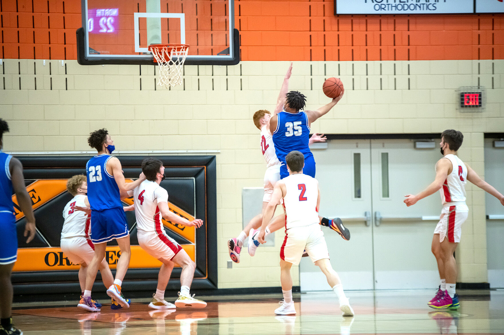 Rebels play in state basketball tournament